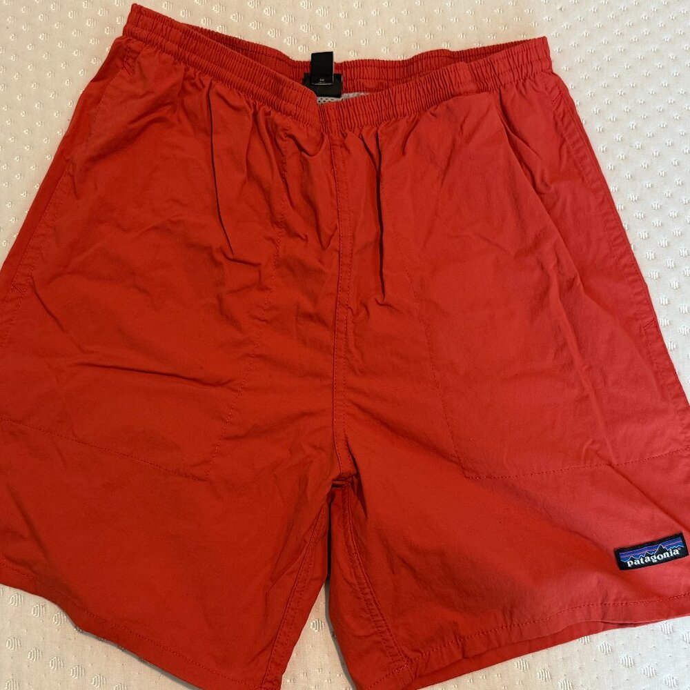 Patagonia Baggies 7 inch short red